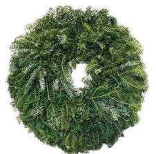 Wreaths/BALSAM/Fresh Double Faced